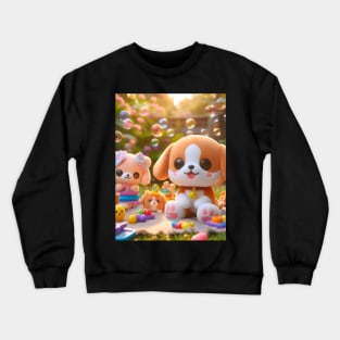 Discover Adorable Baby Cartoon Designs for Your Little Ones - Cute, Tender, and Playful Infant Illustrations! Crewneck Sweatshirt